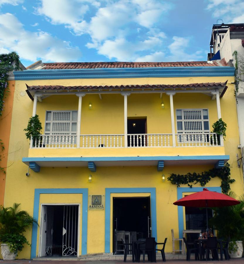 El Arsenal Hostel Boutique Cartagena Eksteriør bilde